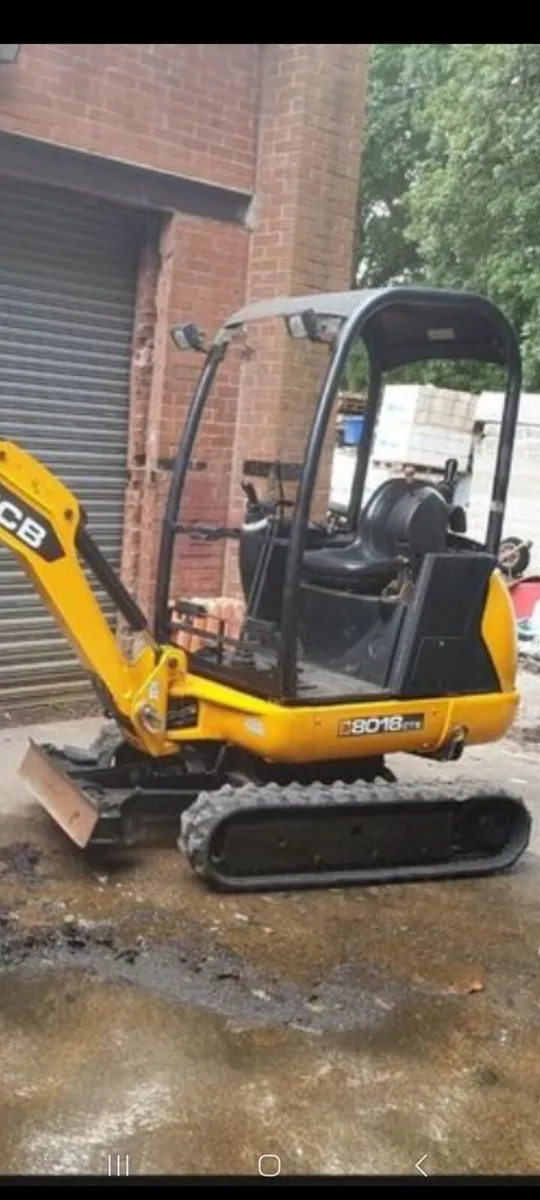 Mini digger hire - Image 1