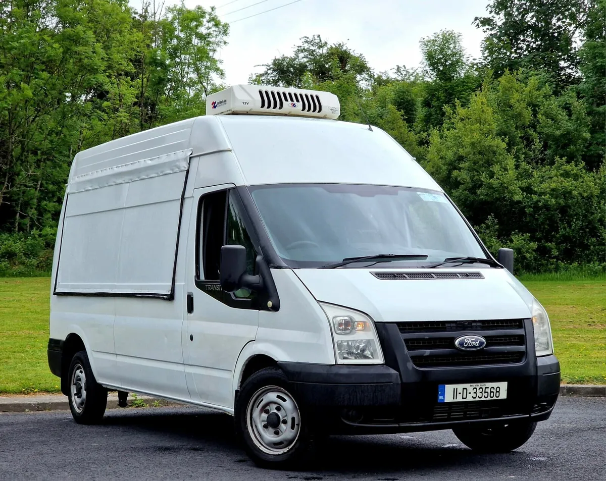 Ford transit 2.4 NEW CVRT SHOP / FRIDGE VAN - Image 1