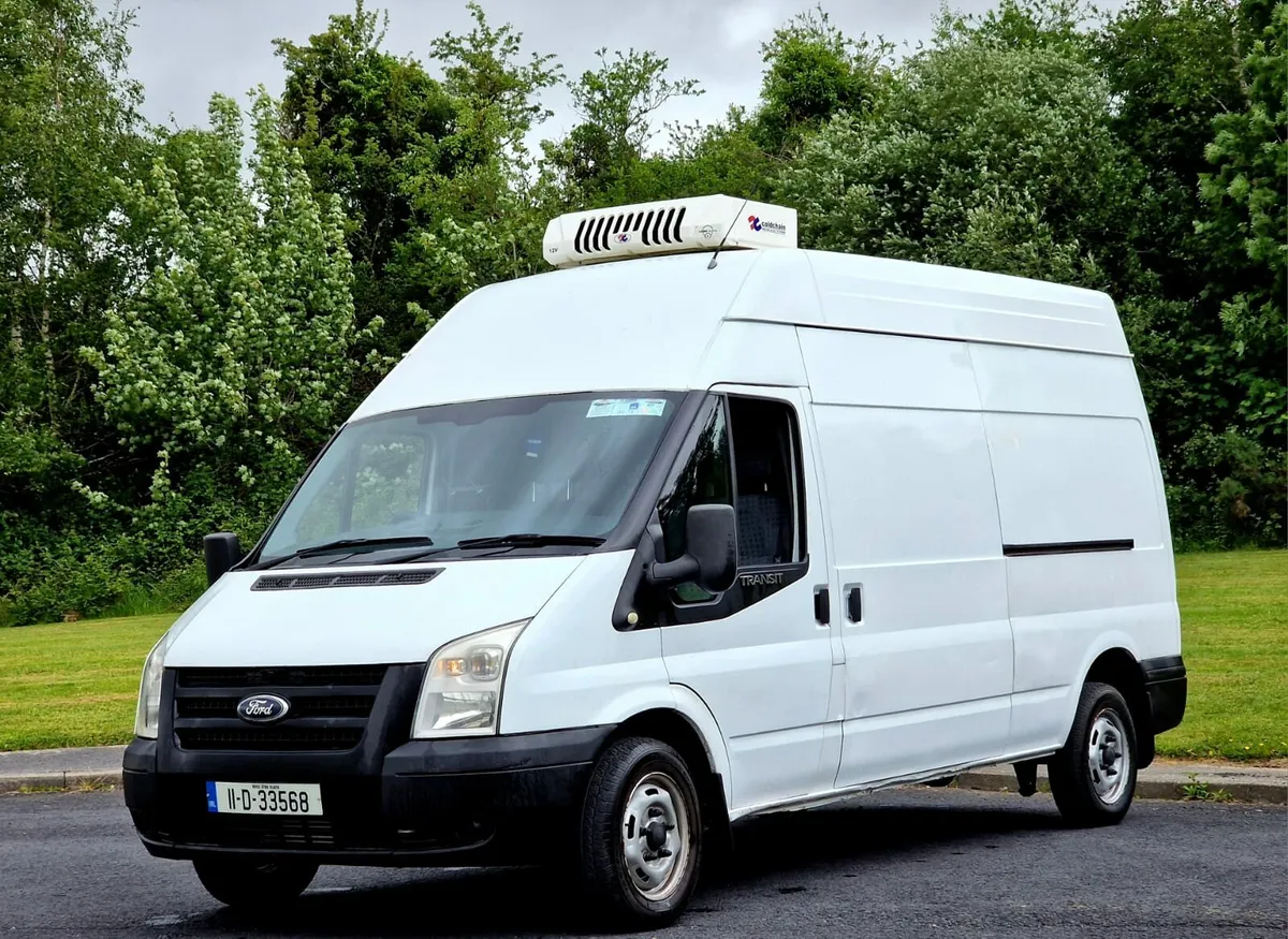 Ford transit 2.4 NEW CVRT SHOP / FRIDGE VAN - Image 2