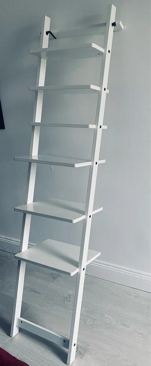 Ladder shelves