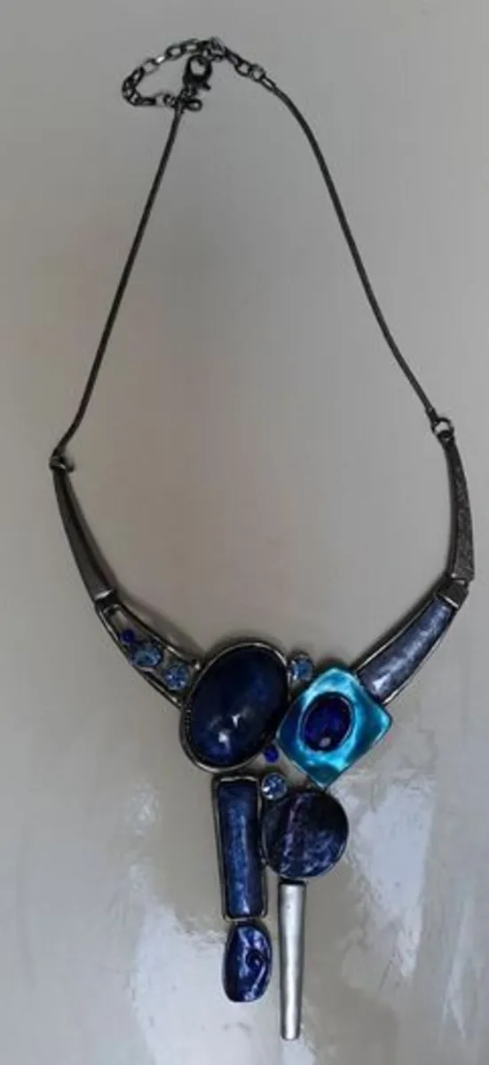 Exquisite blue necklace - Image 4