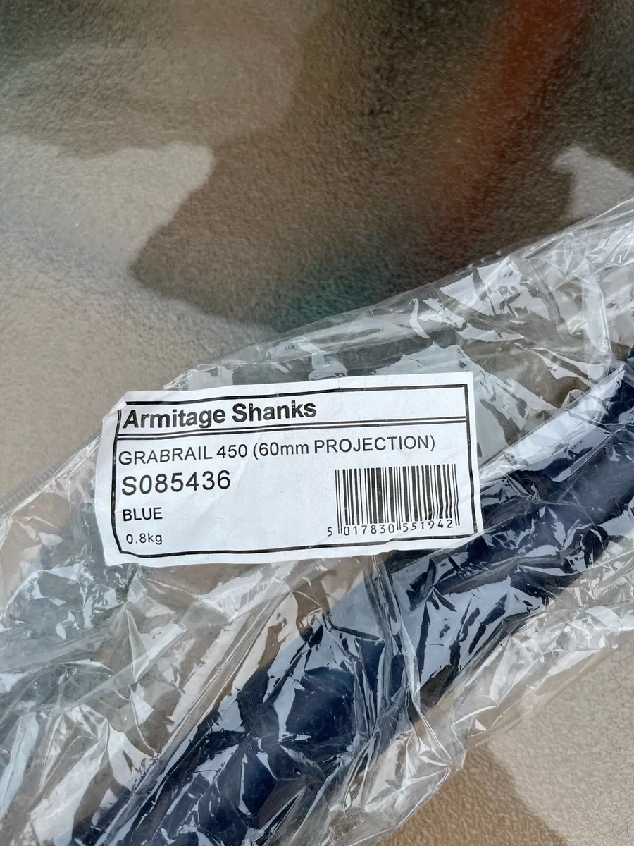 Armitage Shanks Blue Grabrails - Image 2