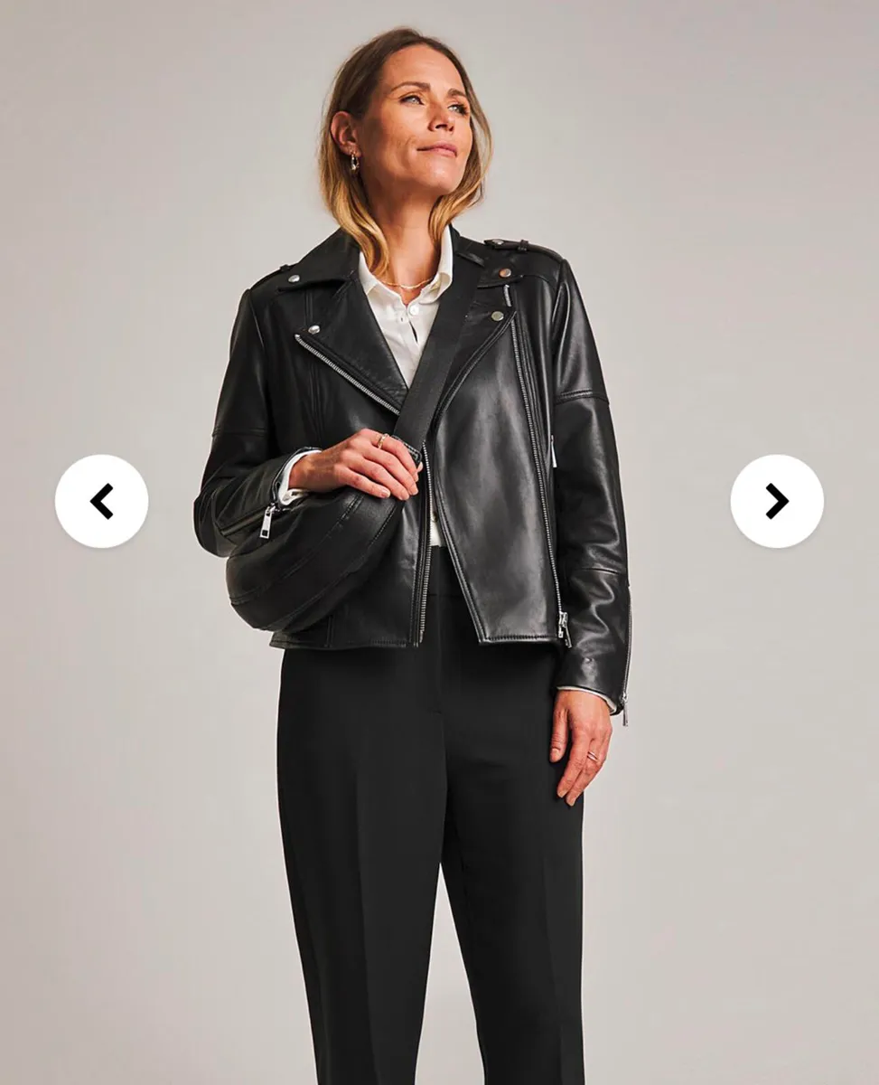 Anthology Black Leather Jacket - Image 4