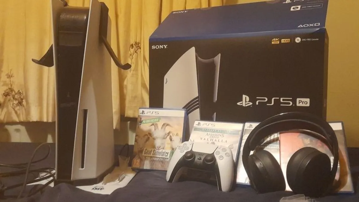 PlayStation 5 Disc Edition + Accessories Bundle - Image 1