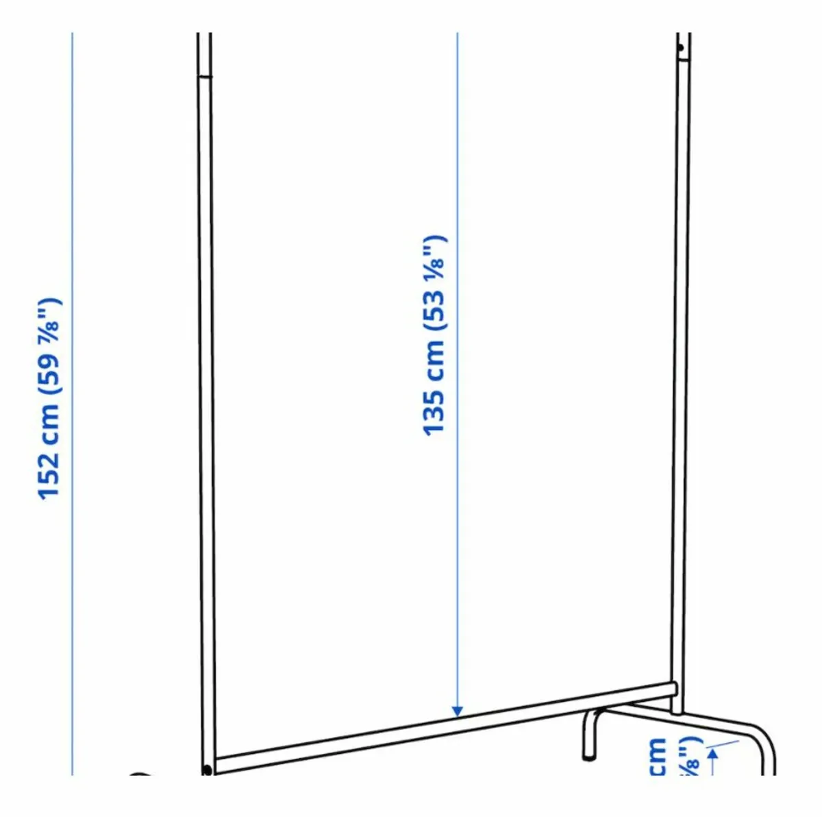 IKEA MULIG Clothes rack - 3 available - Image 3