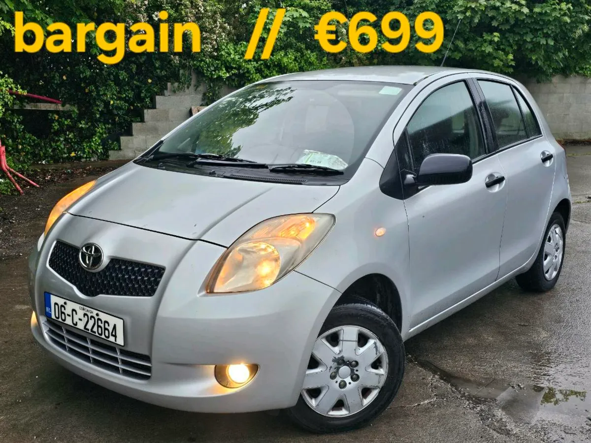 €699 Toyota yaris 1.0L taxed 08.25 €699 - Image 1