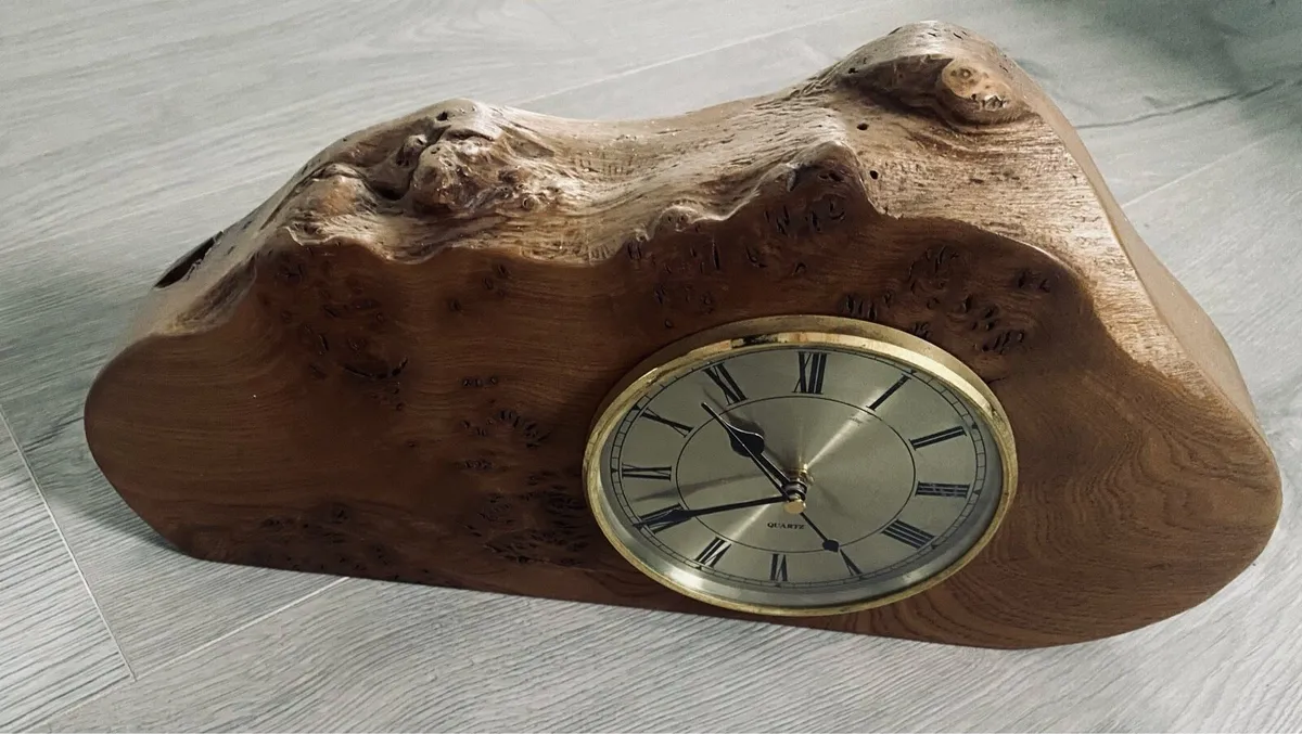 Burr Elm Clock - Image 1