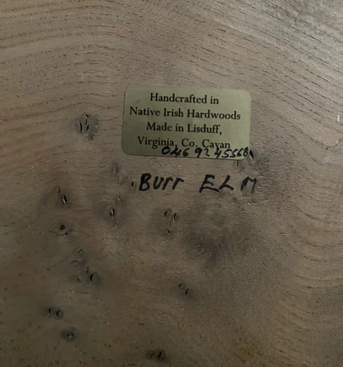 Burr Elm Clock - Image 2
