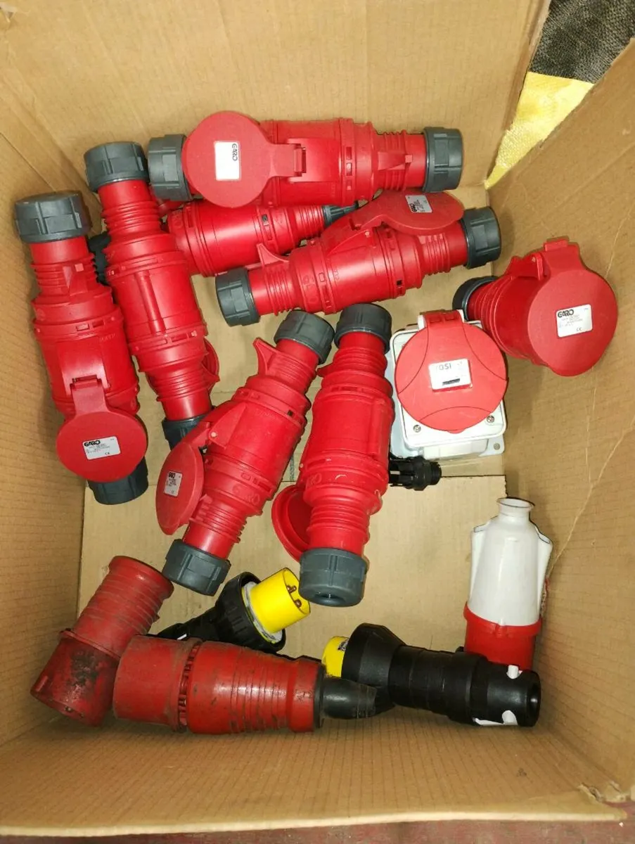 3 phase plugs job lot