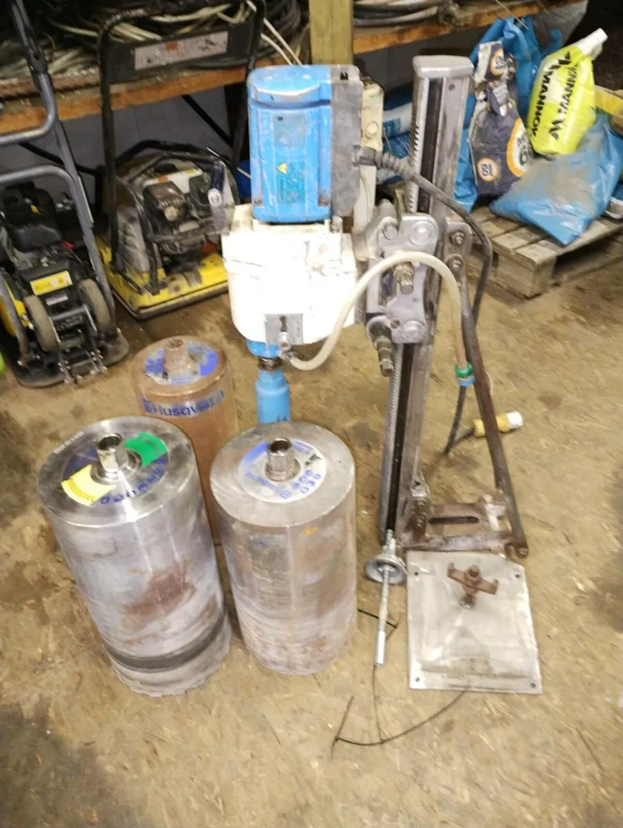 Big core drill and bits - Image 4