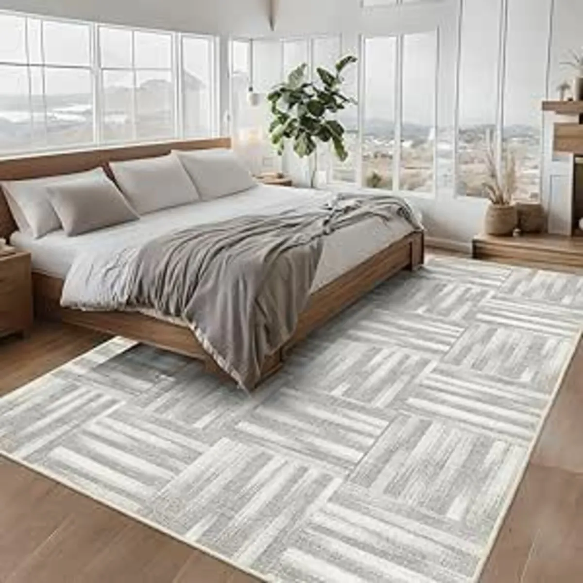 Modern Rug Soft Living Room Bedroom 200x300cm - Image 2