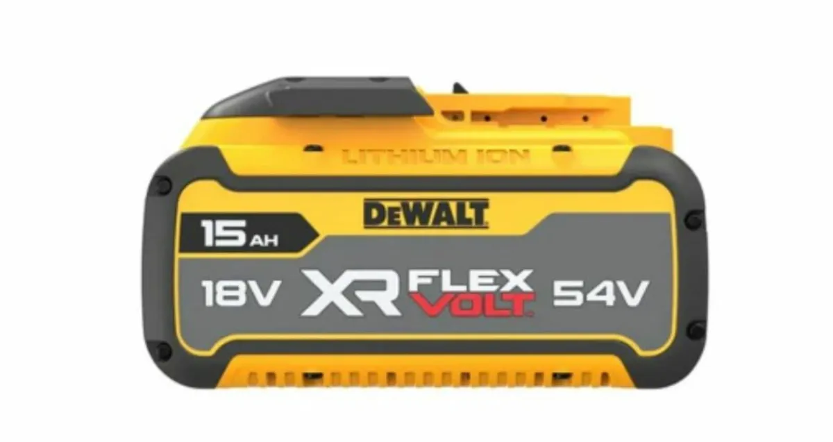 DeWalt DCB549 XR 15.0Ah FlexVolt 18/54V Battery - Image 2