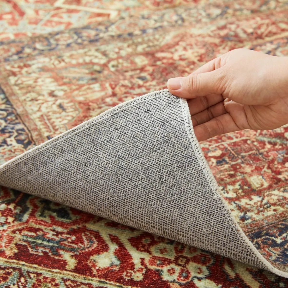 Vintage Rug Bedroom Living Room Red 160x230 cm - Image 2
