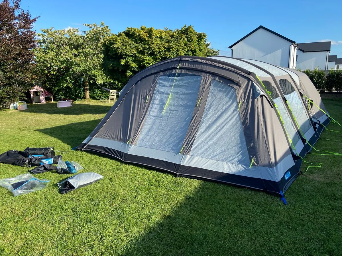 Kampa Studland 8 poly cotton family tent - Image 1
