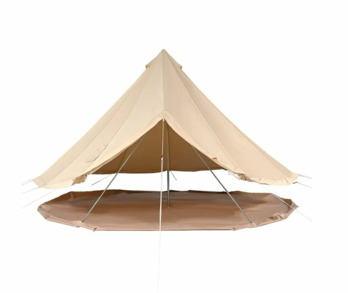 4 Seasons 4 m/13.12 ft Yurt Tent, Canvas Bell Tent - Image 2