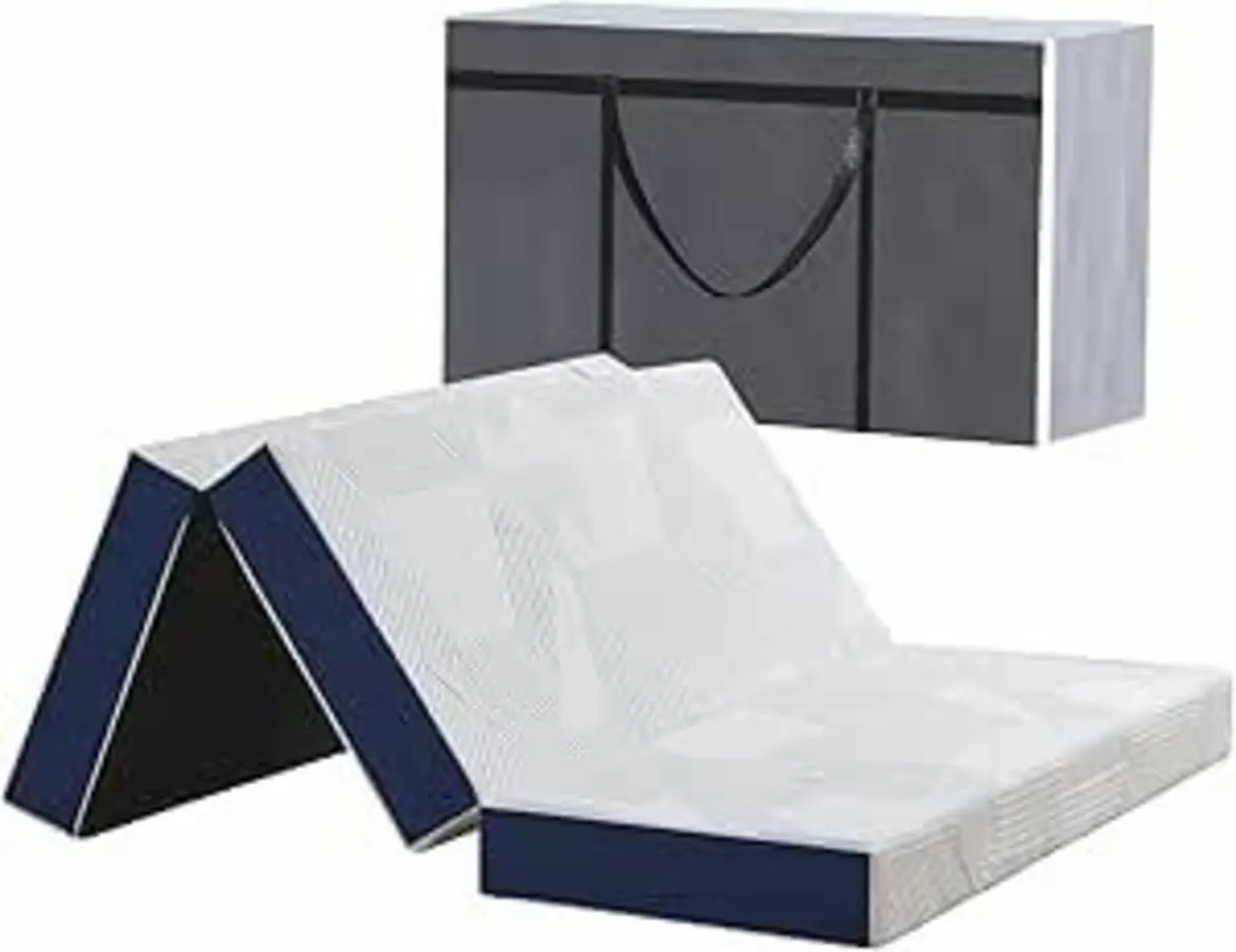Folding Mattress Single Memory Foam Pillow 90x190 - Image 4