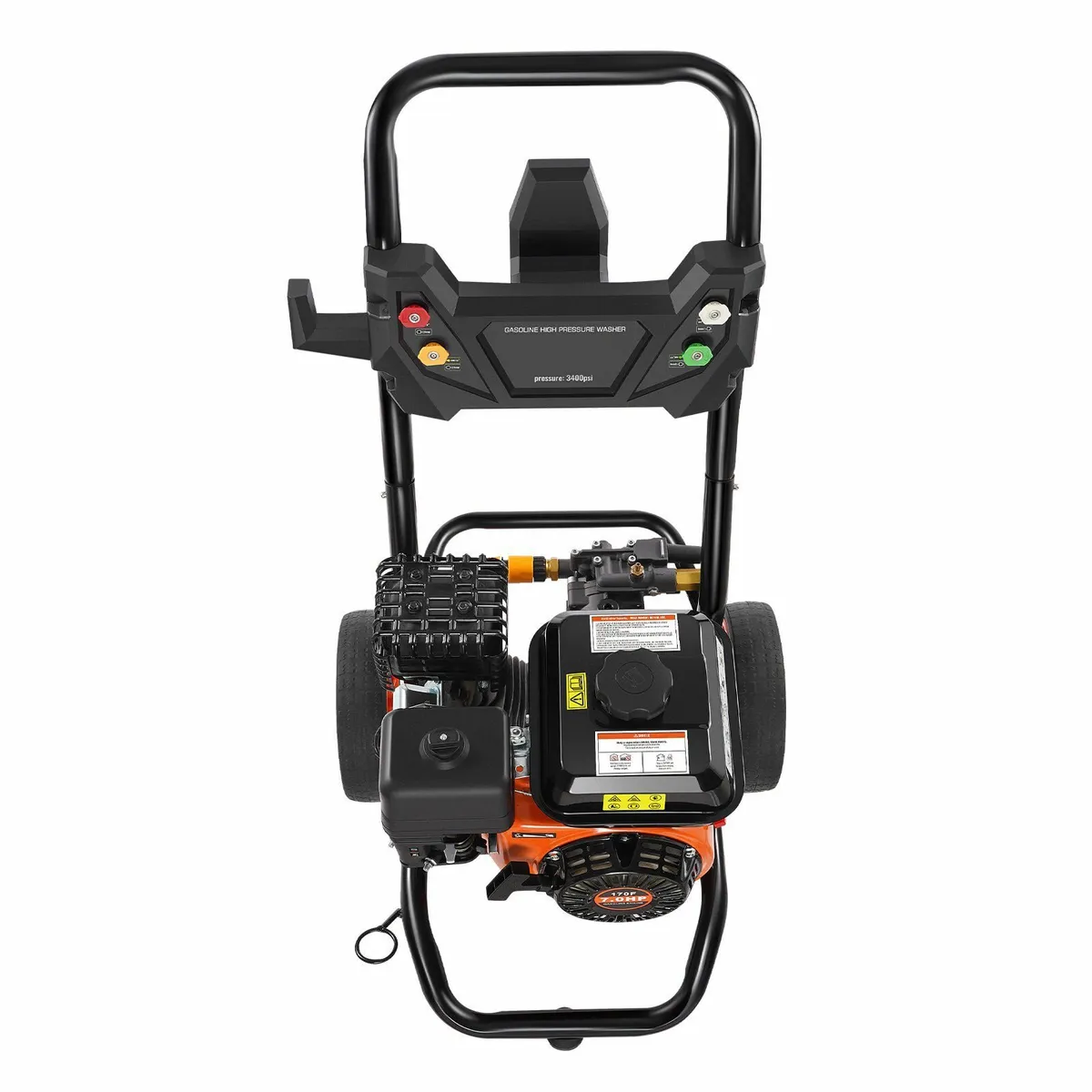 Gas Pressure Washer 3400 PSI 2.6 GPM with 5 Nozzle - Image 2
