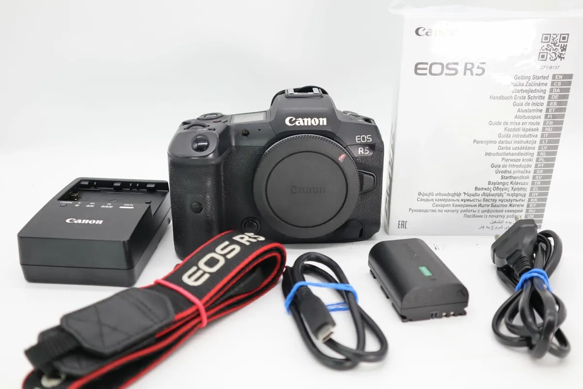 CANON EOS R5 MIRRORLESS DIGITAL CAMERA #0509 - Image 3