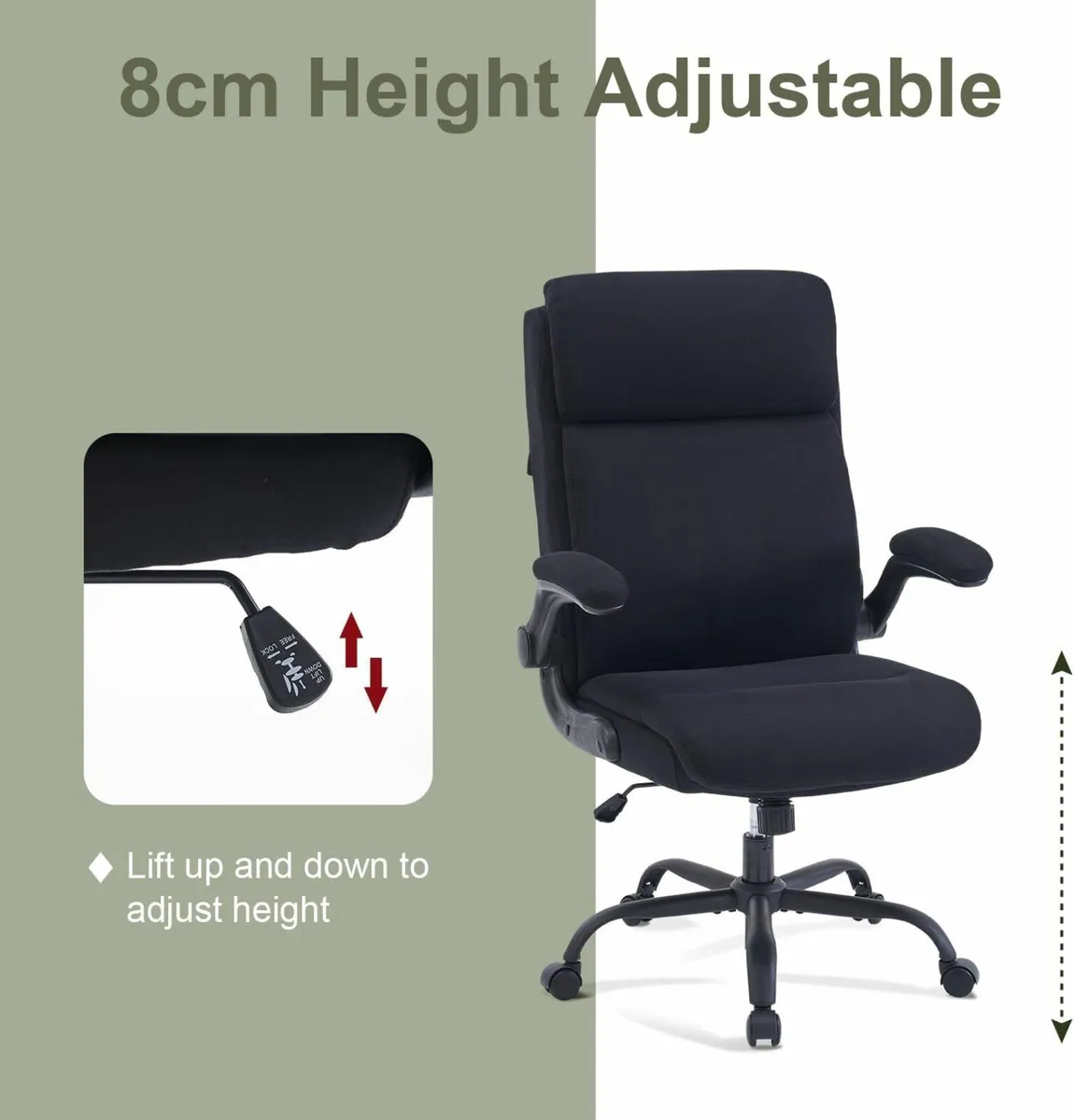 Ergonomic Office Chair Home Computer Desk Chair - Image 4