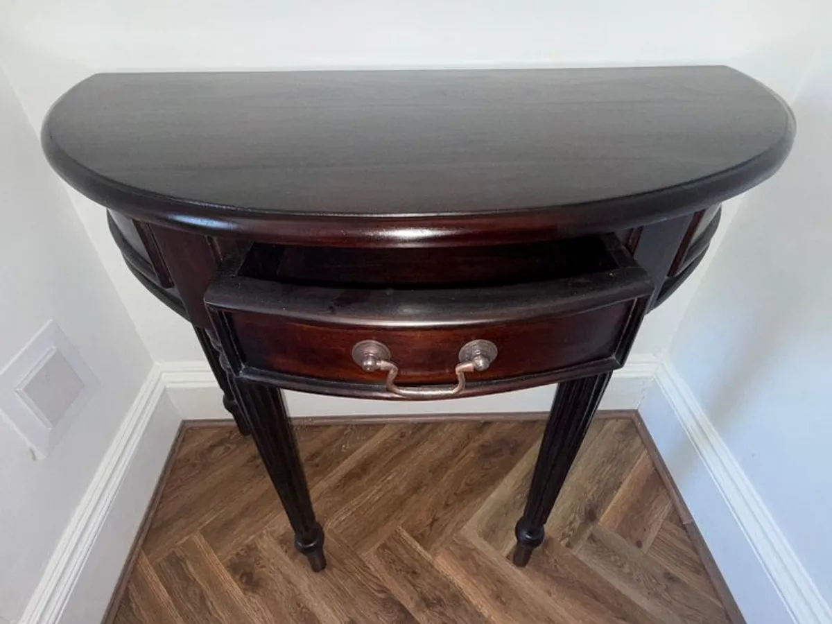 2 French Fluted Console Table - Image 2