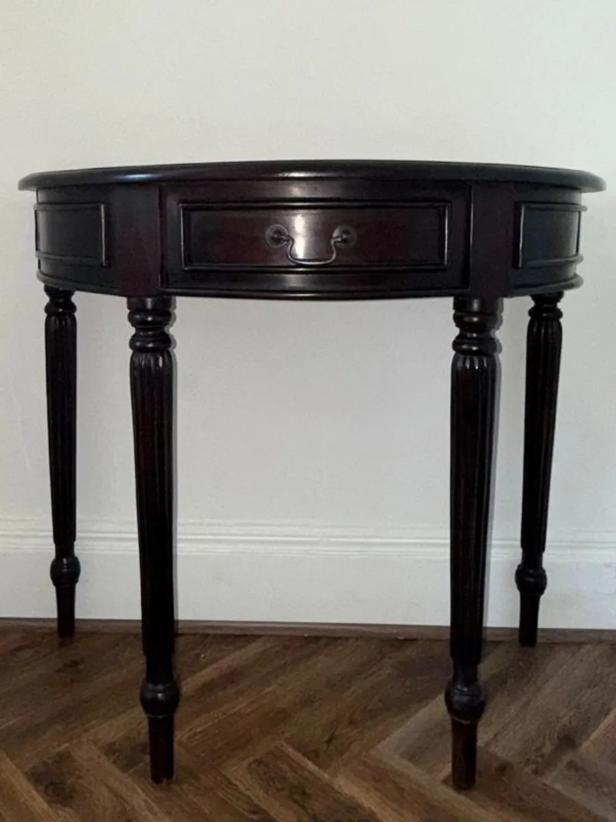 2 French Fluted Console Table - Image 4