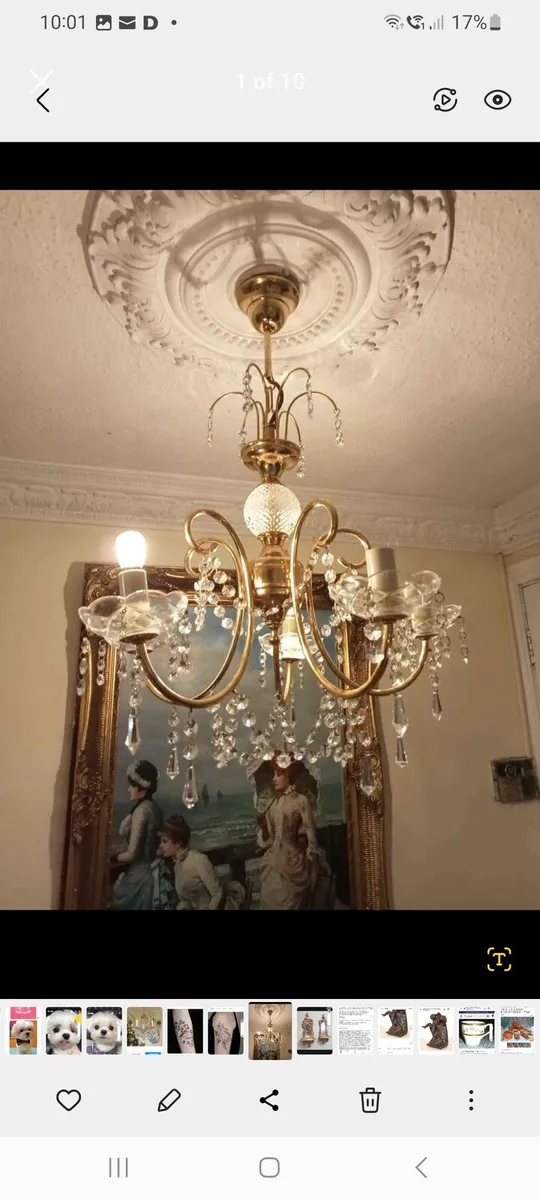 Superb 15 branch chandelier - Image 2