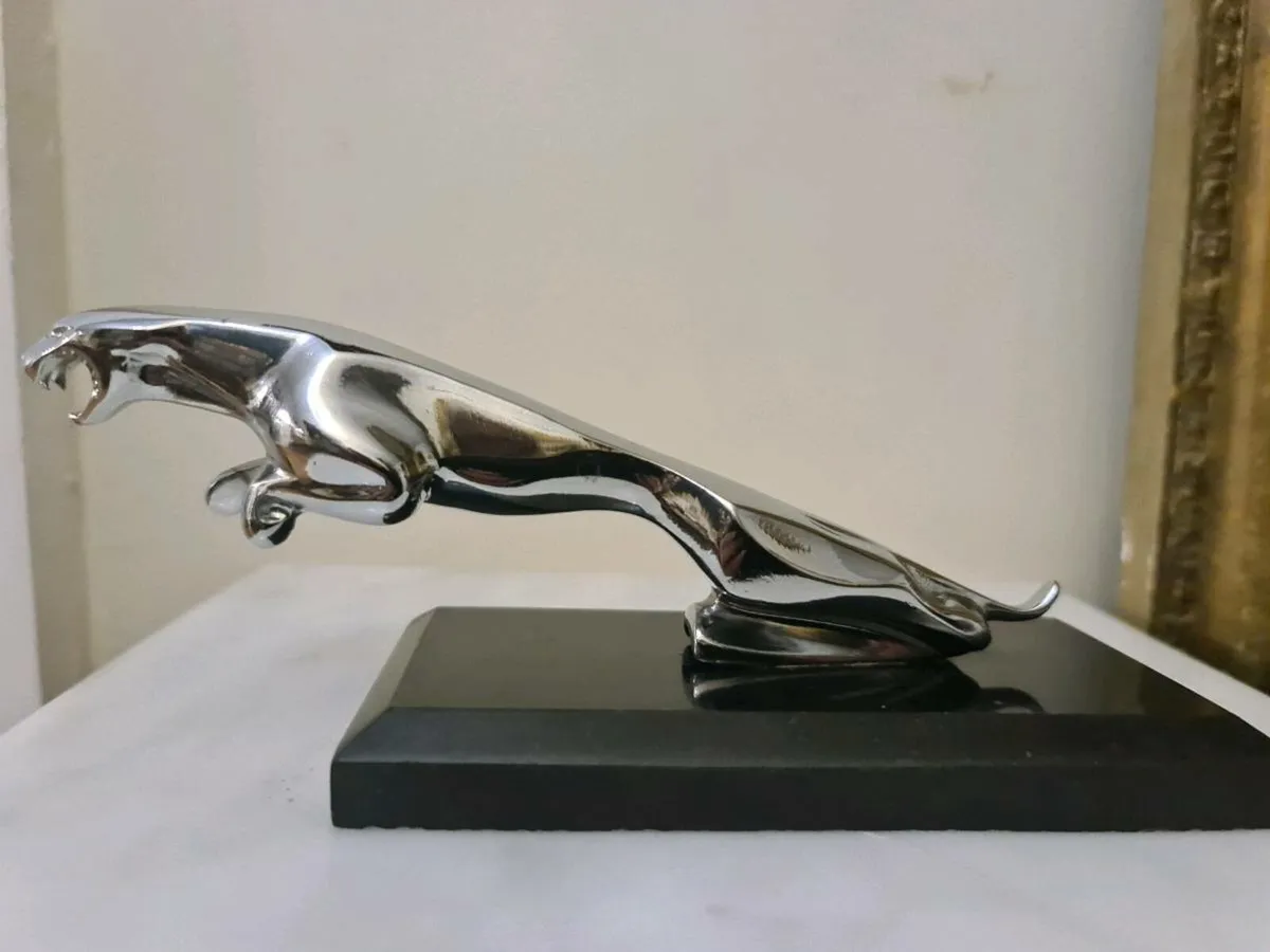 Exquisite leaping Jaguar mascot - Image 1