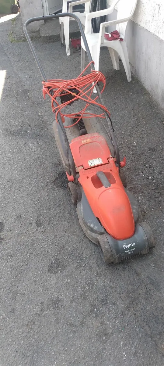 2 electric lawnmower for parts - Image 3