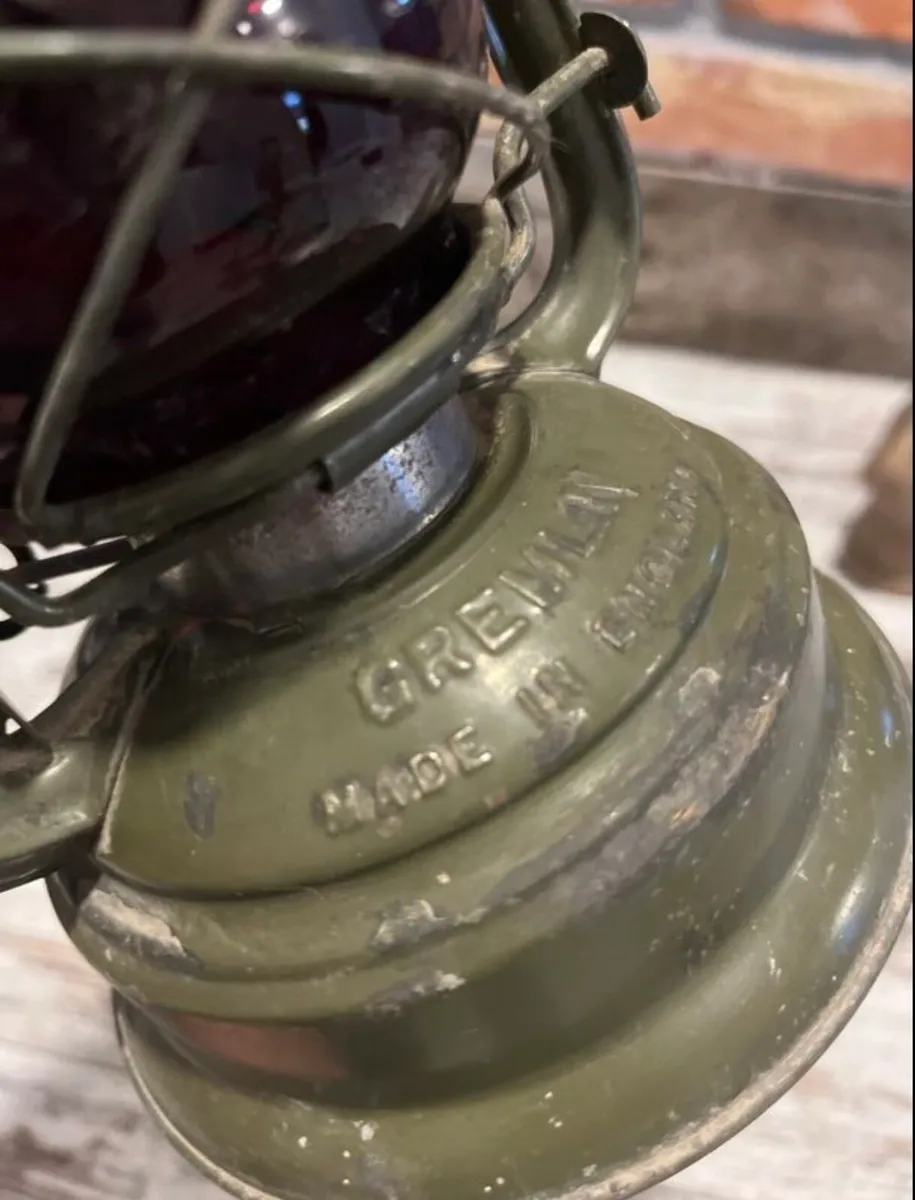 Vintage military lamp - Image 3