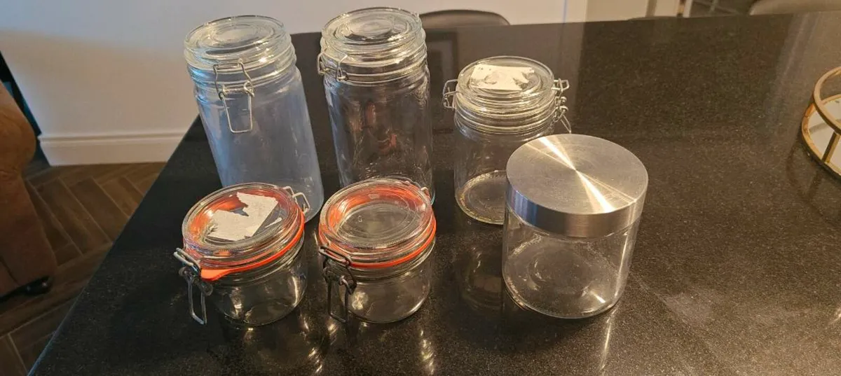 Mason jars - Image 1