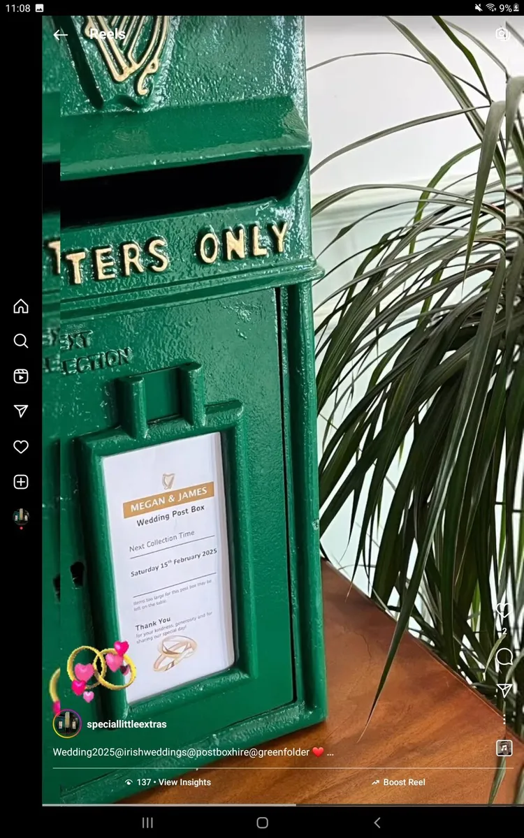 Wedding Postbox