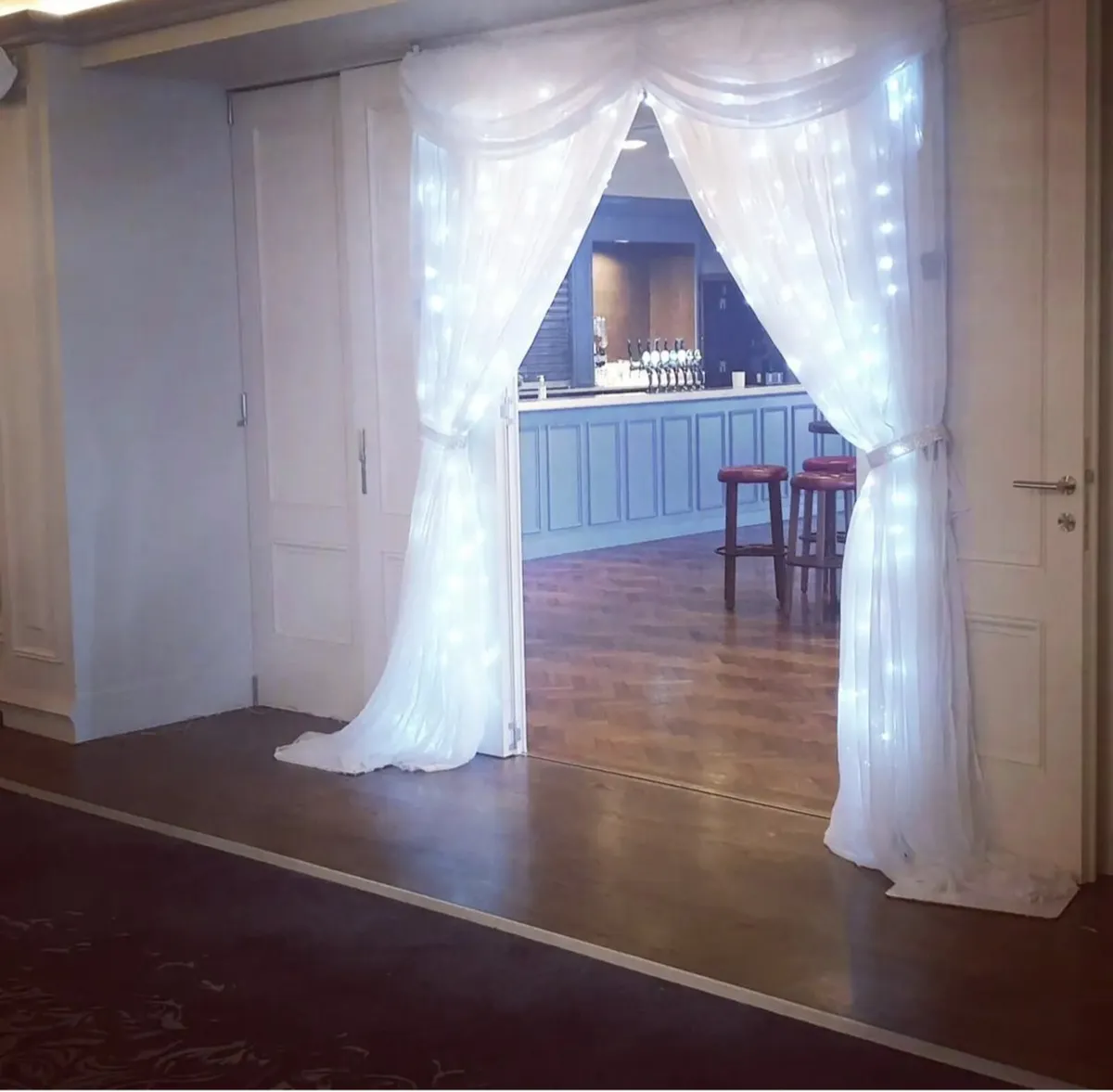 Fairy light door drape - Image 3