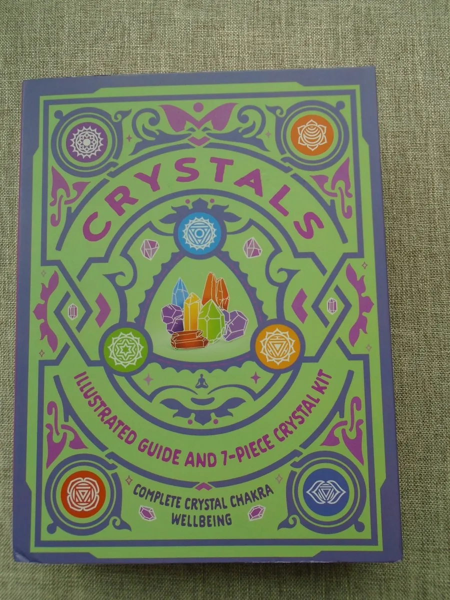 Crystal kit and book, Book,Crystals, Gift - Image 1