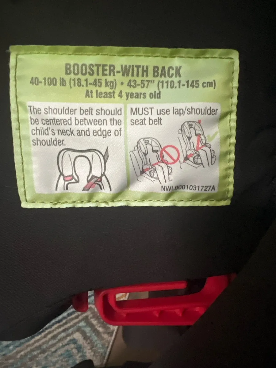Child car seat free - Image 2