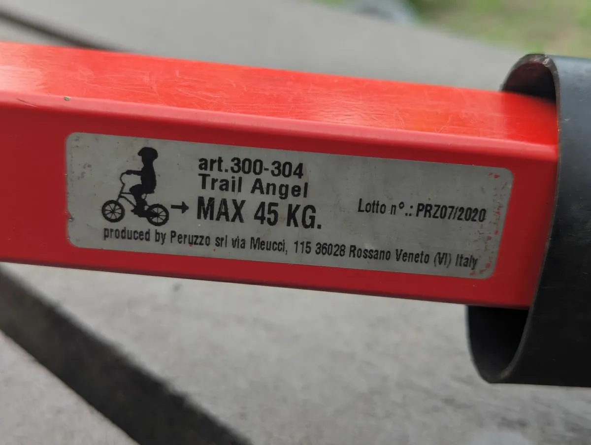 Child Bicycle Towing Bar - Perruzzo Trail Angel - Image 2