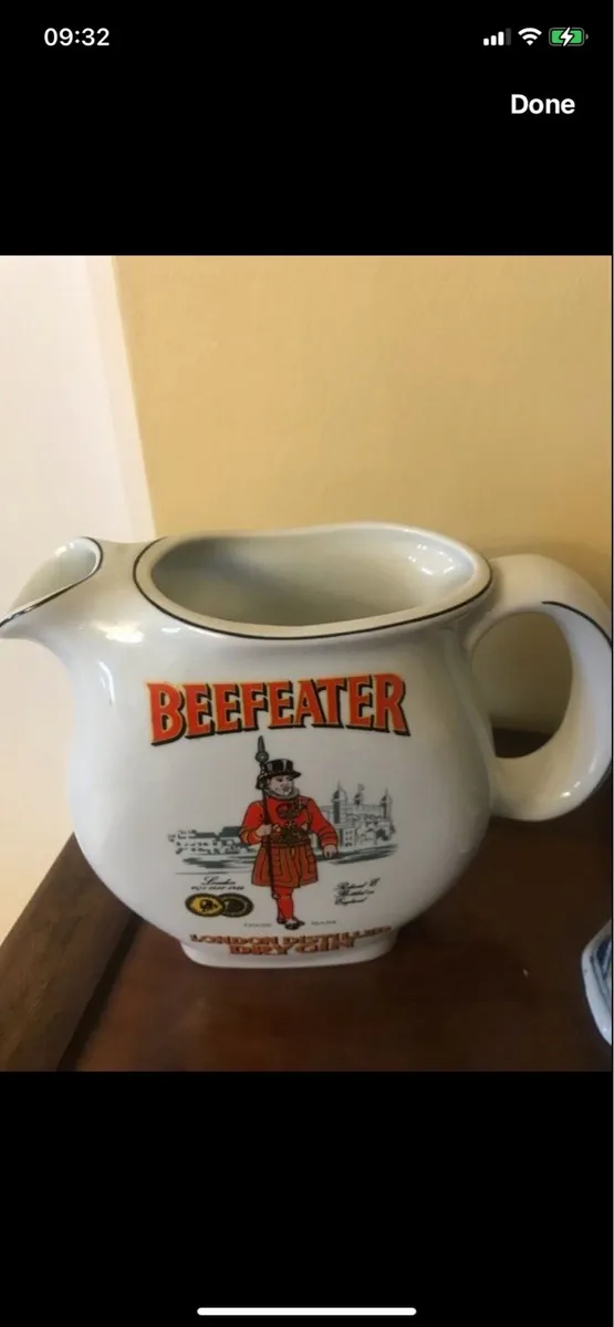 Rare Beefeater Water Jug - Image 1