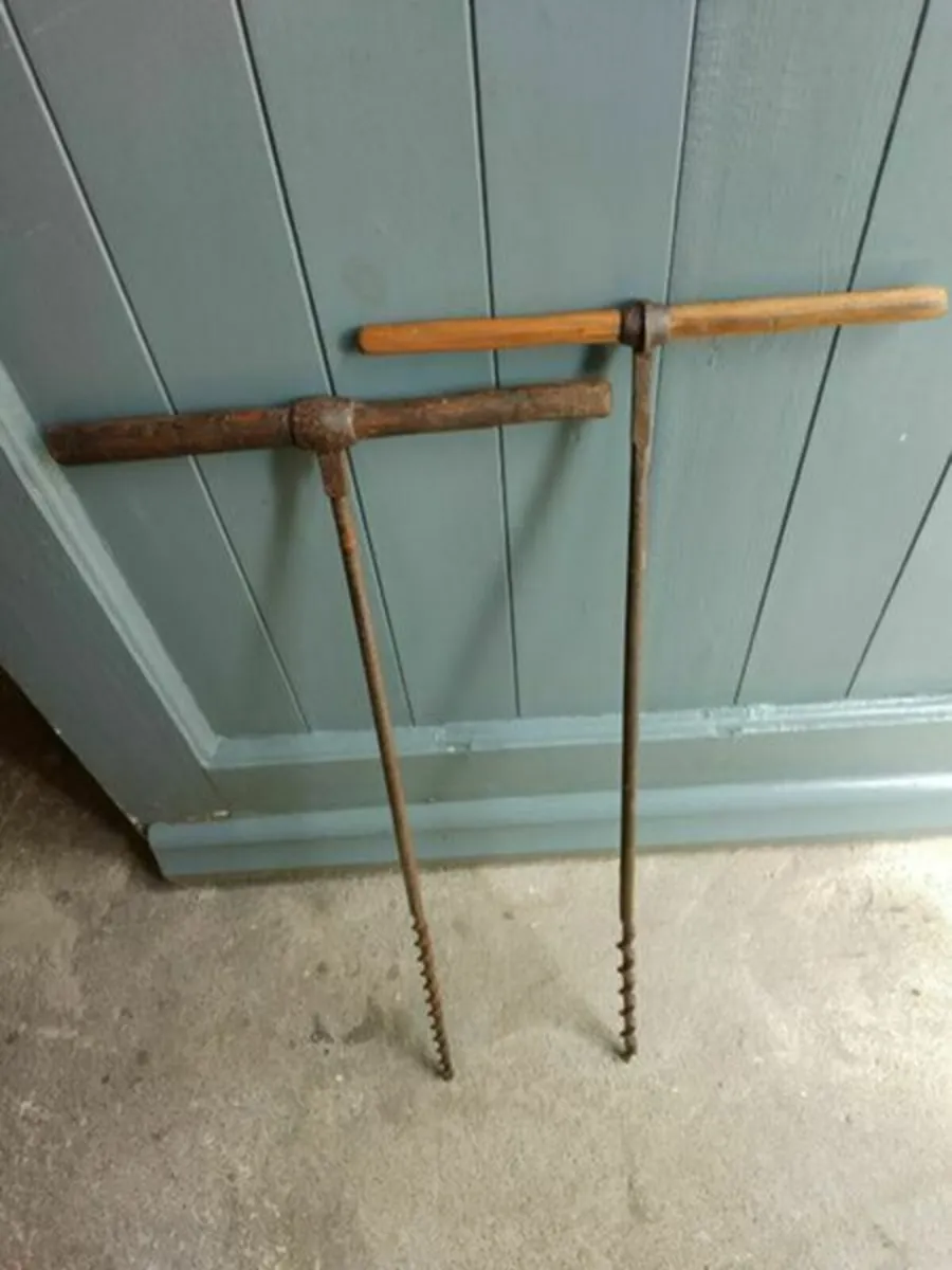 Vintage Manual Augers