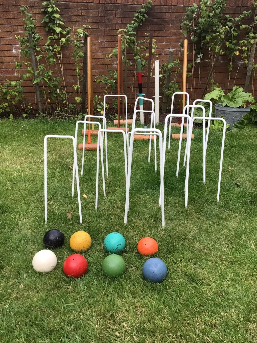 Antique Croquet Set - Image 1