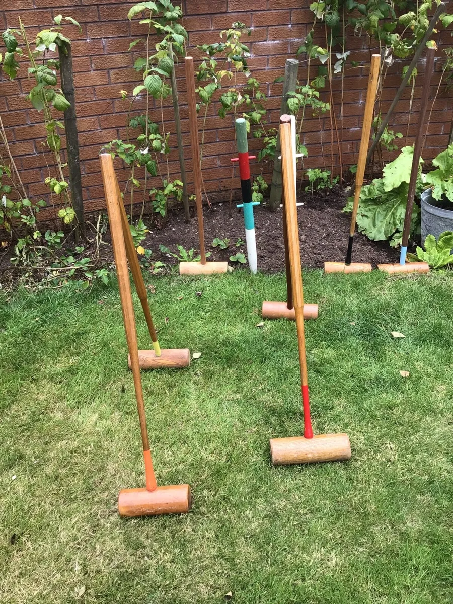 Antique Croquet Set - Image 4