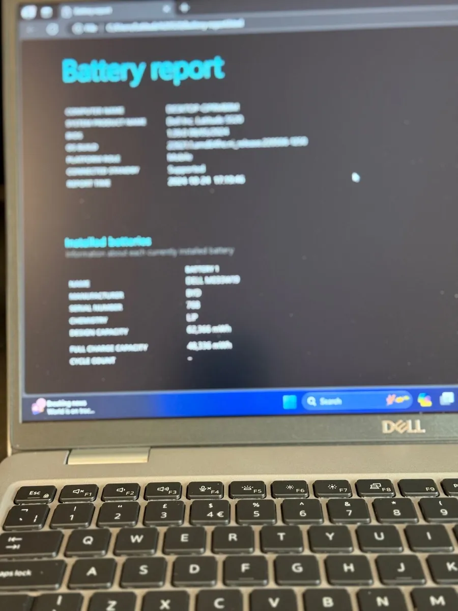 Dell Latitude 5520 Laptop i5/16GB/256SSD/FHD Touch - Image 4