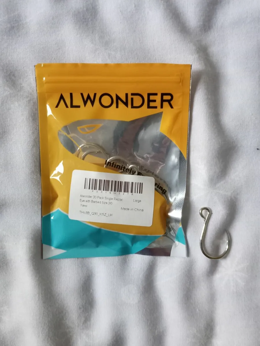 Single in-line hooks 3/0