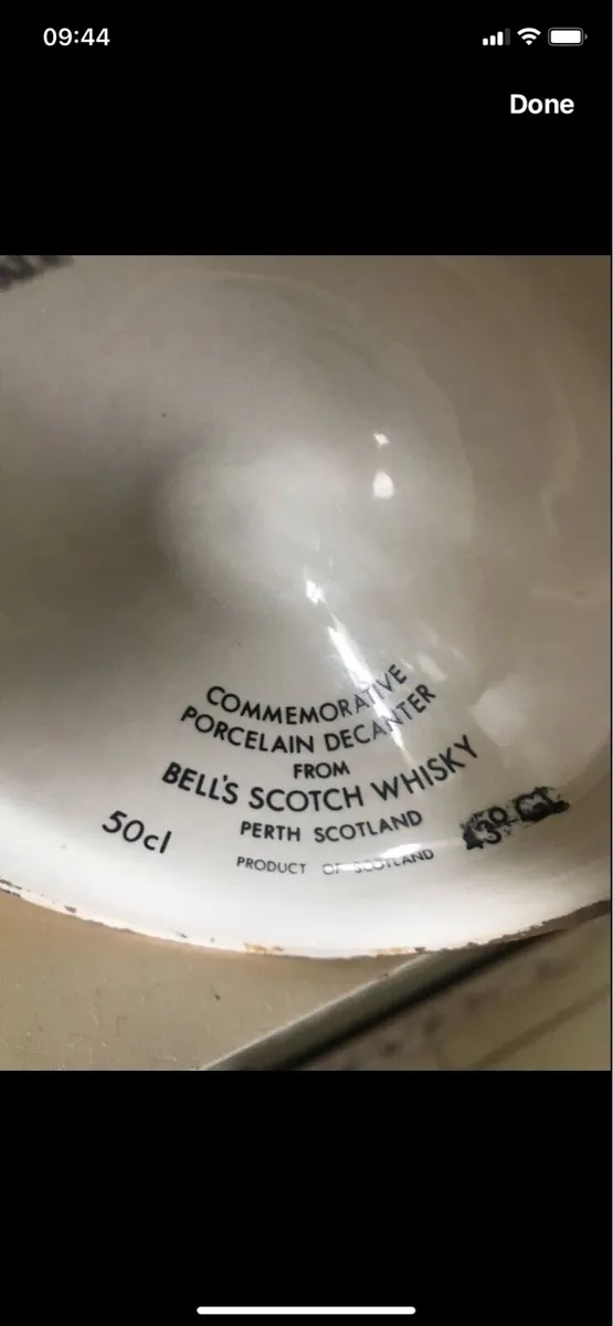 Vintage Prince Harry/Bell’s Commemorative Crock - Image 3