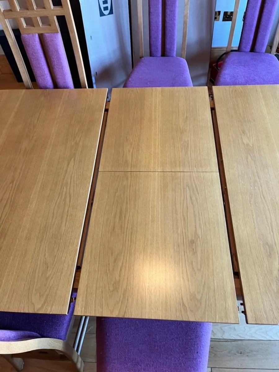 Dining table and chairs - Image 4