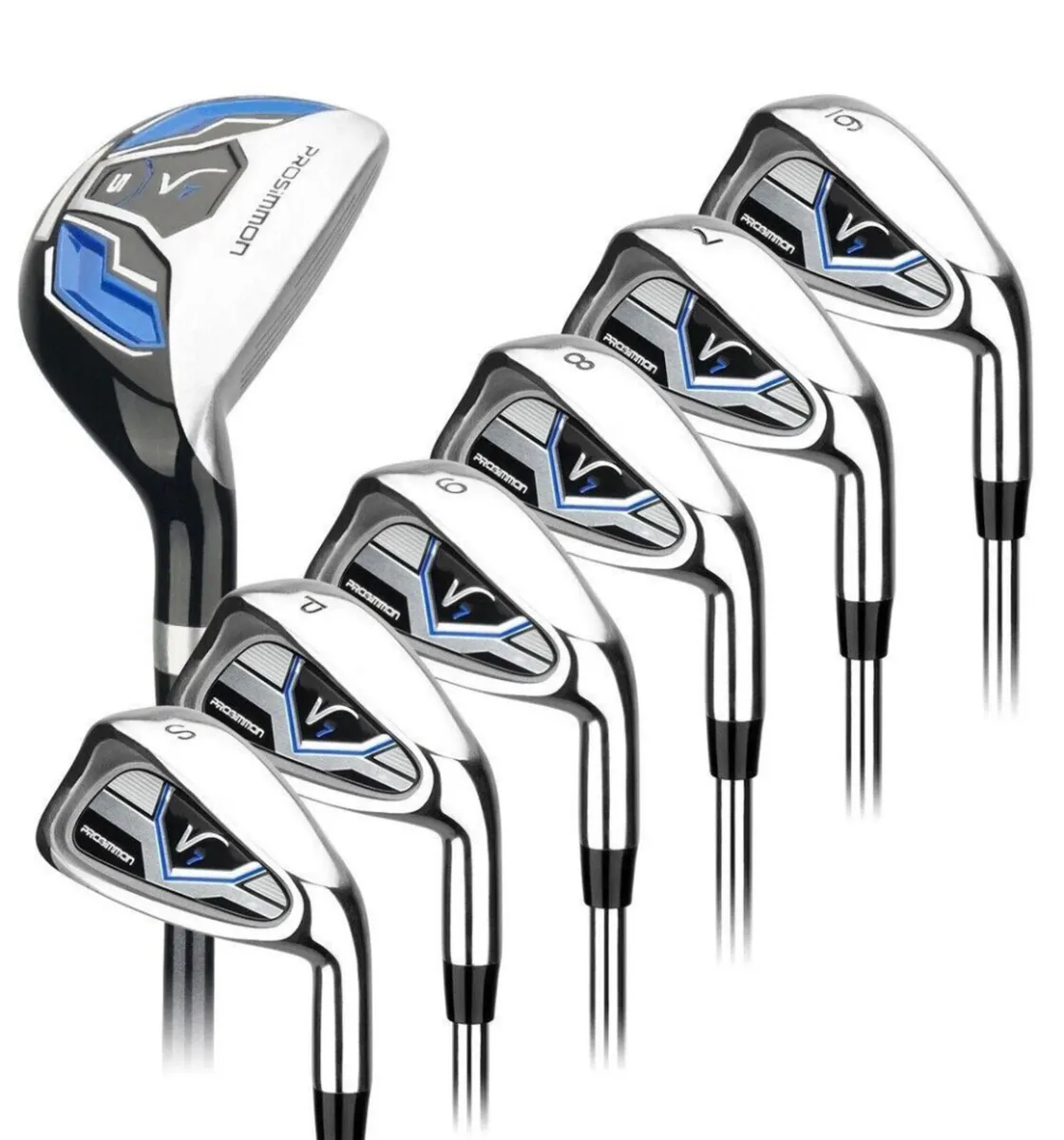 NEW Prosimmon Golf Clubs V7 Irons & Hybrid - Image 1