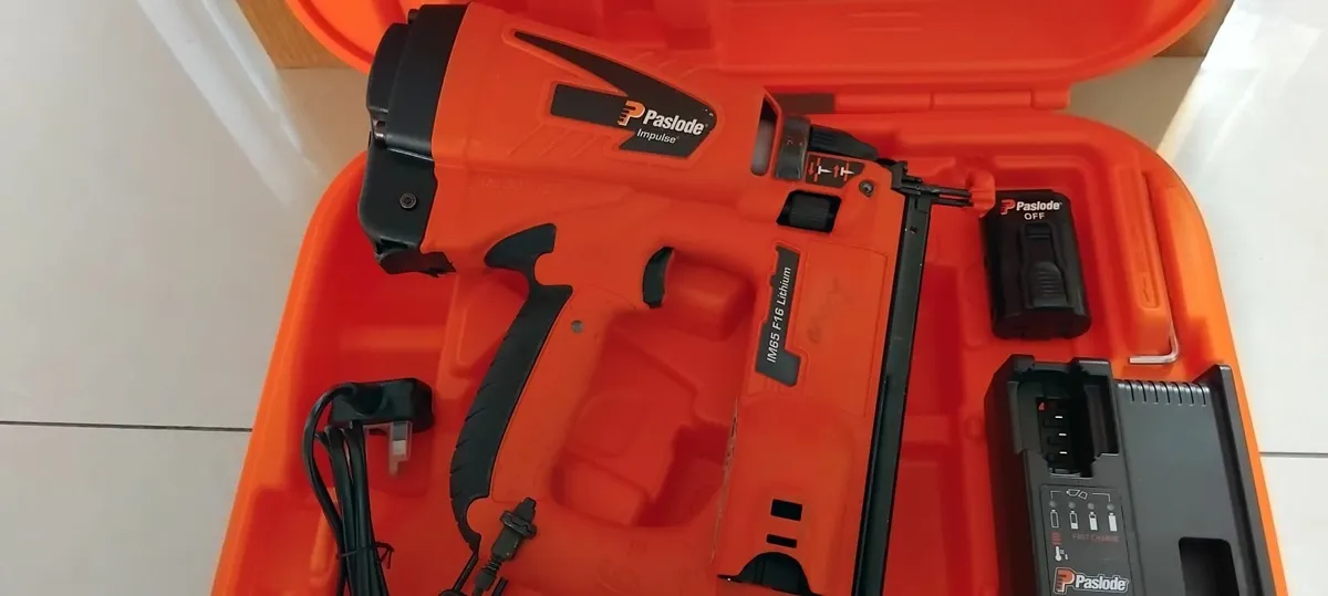 Paslode im65 F16 2nd fix Nail Gun"Fully Serviced" - Image 4