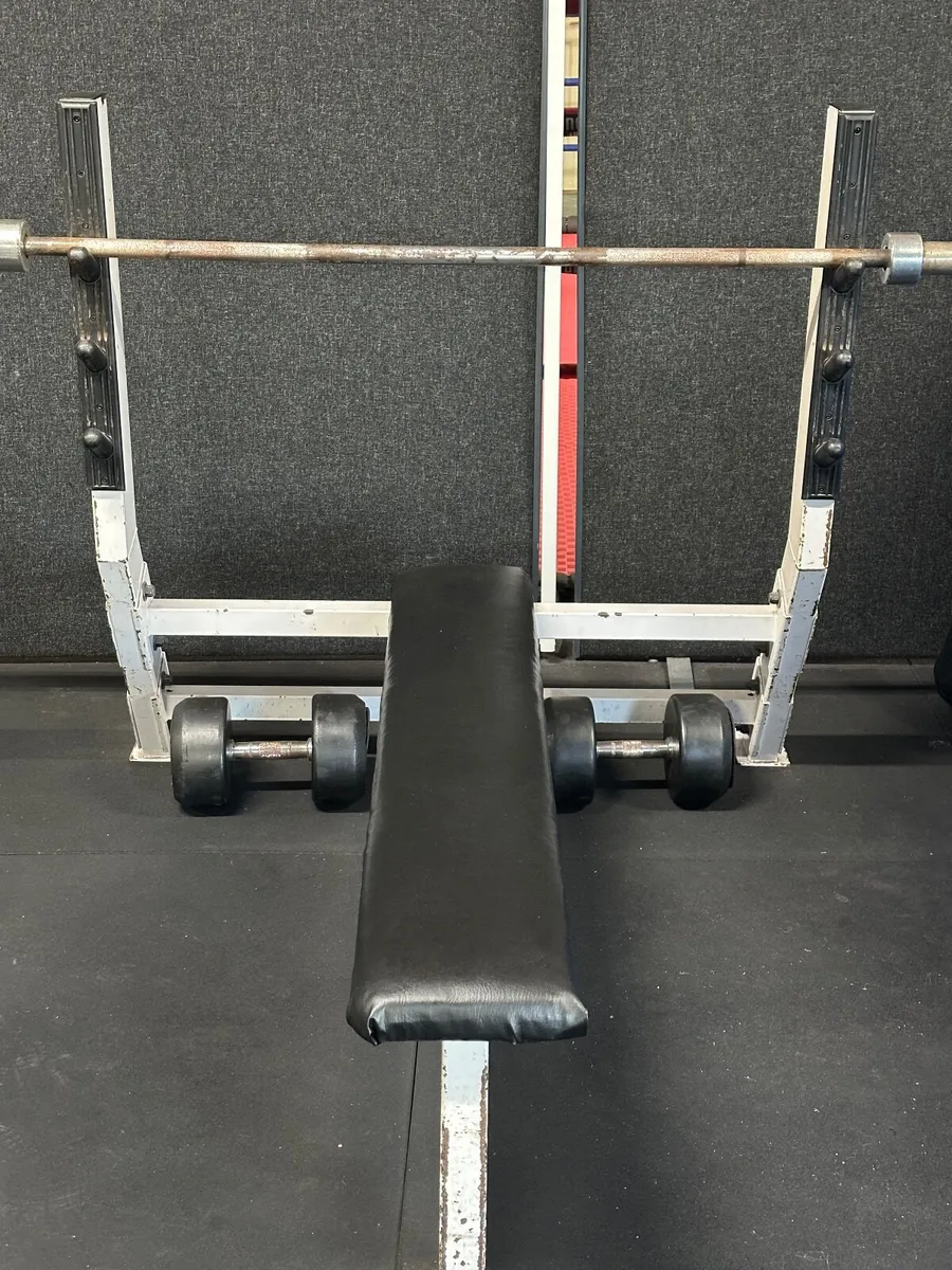 Heavy duty weights bench x 2 , Teca recumbriant bi - Image 3