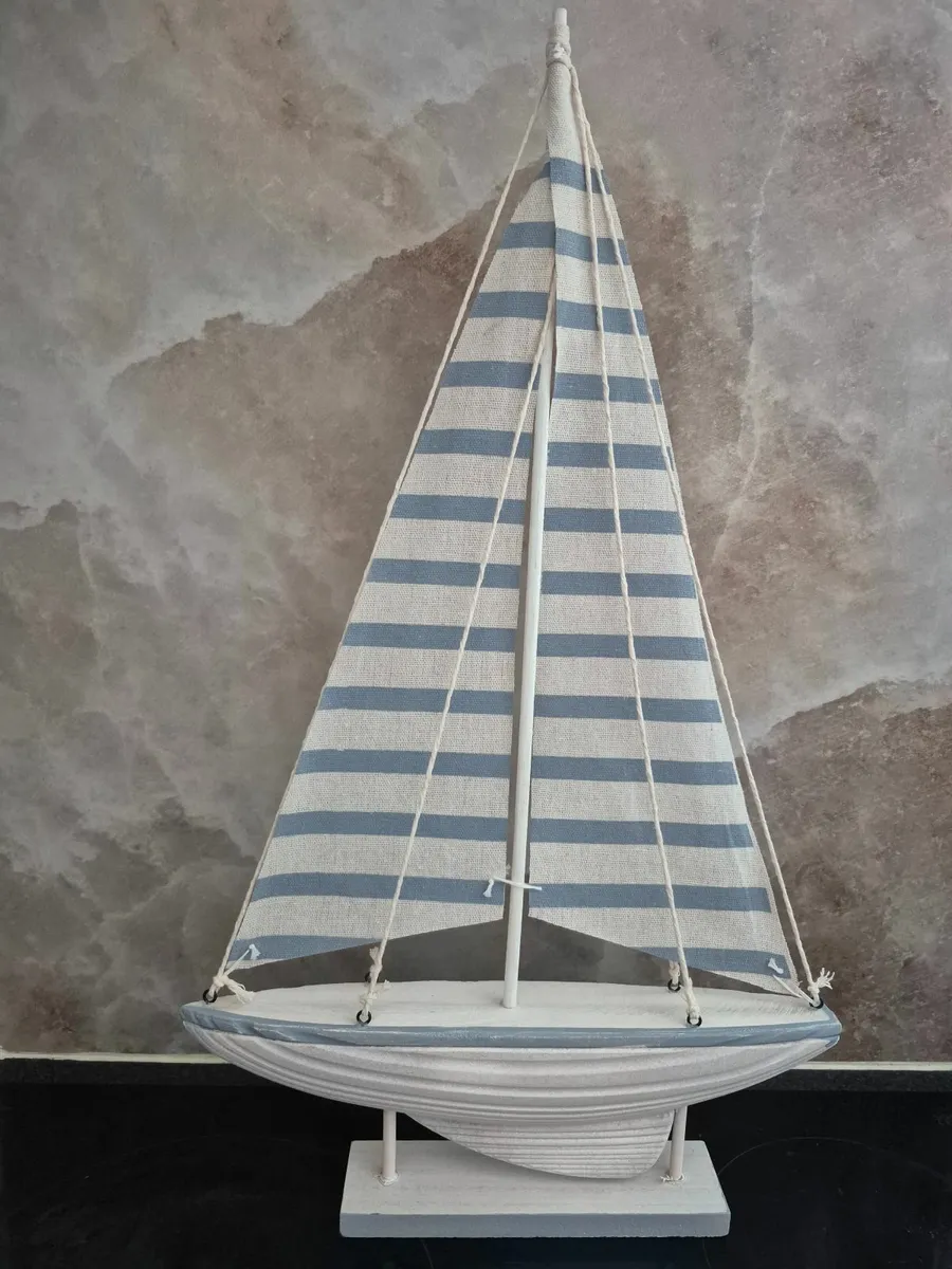 Rustic ornament boat[ tall]