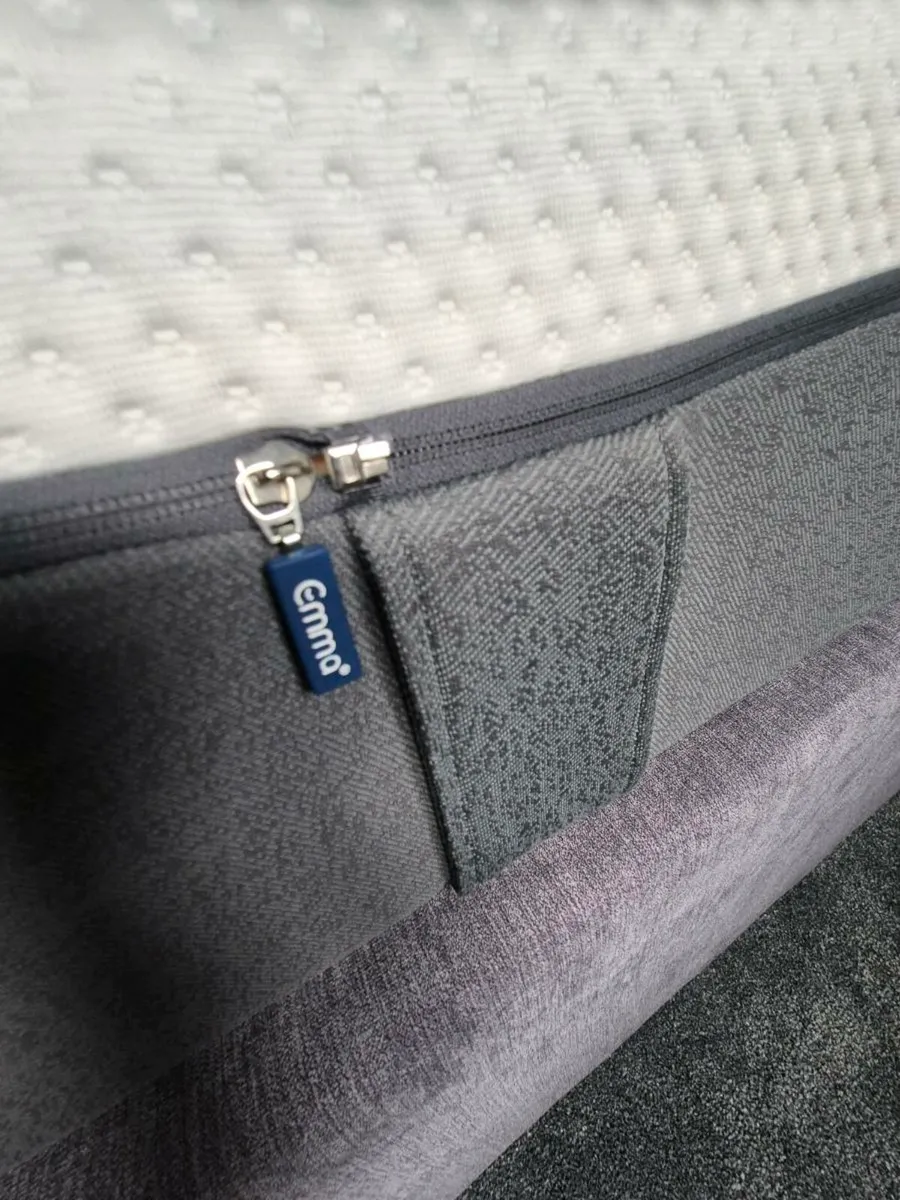 King Size Bed & Mattress - Image 2