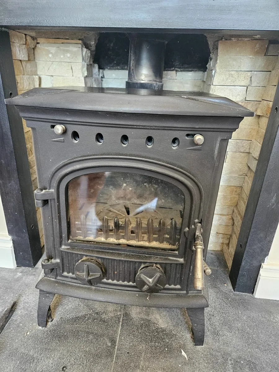 Cart Iron wood burning stove