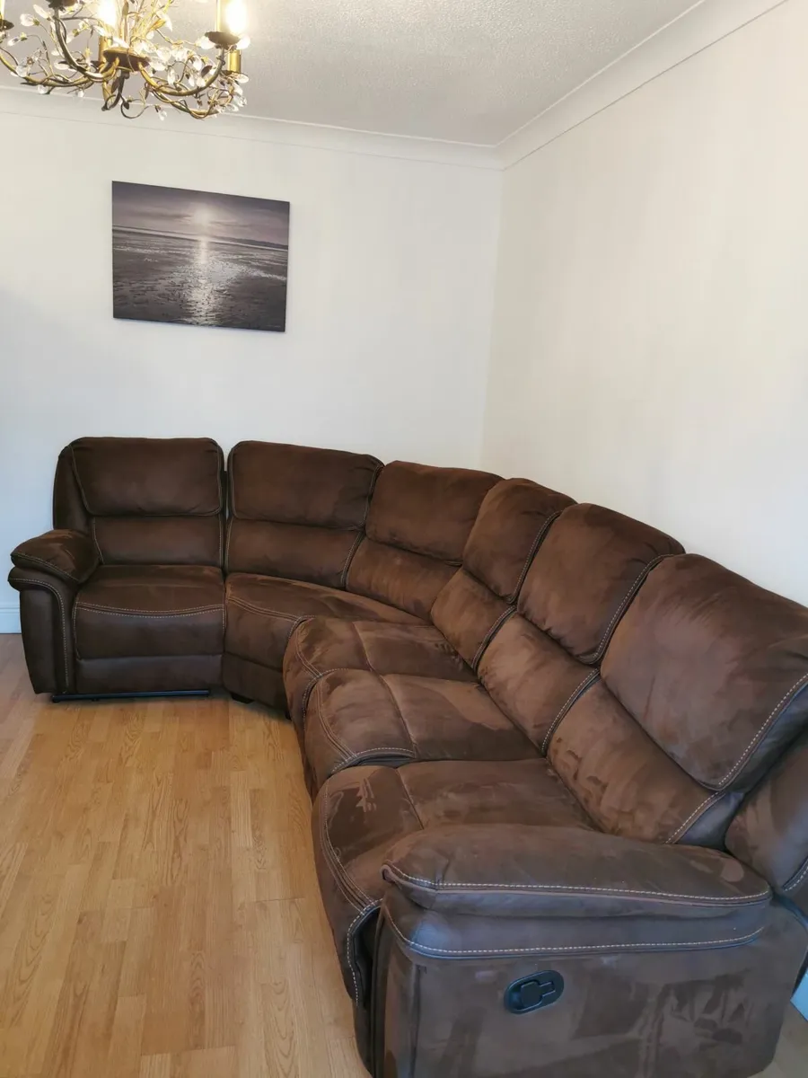 Corner recliner sofa - Image 3